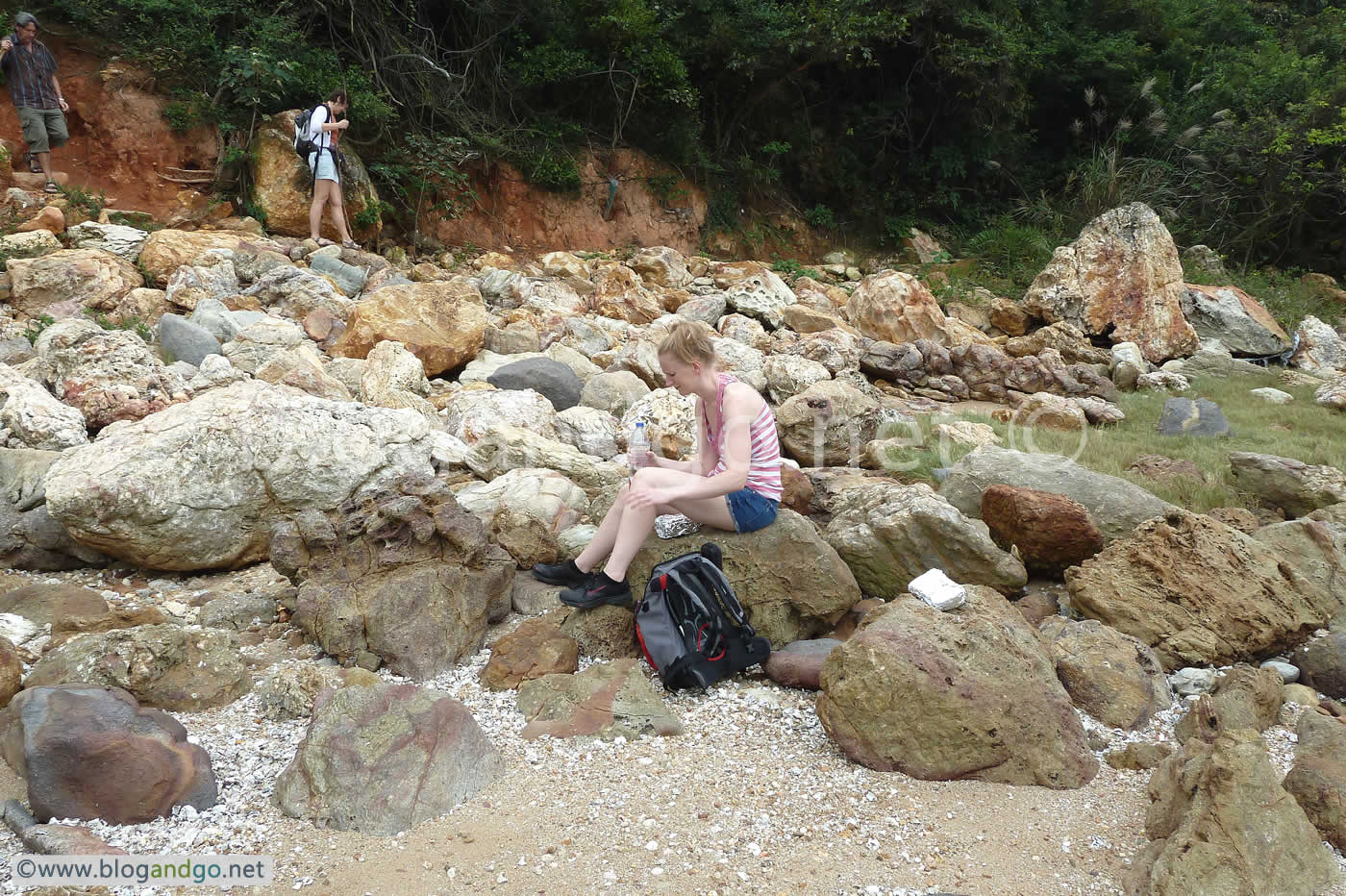 Lantau Trail 7 - Lunch on the beach